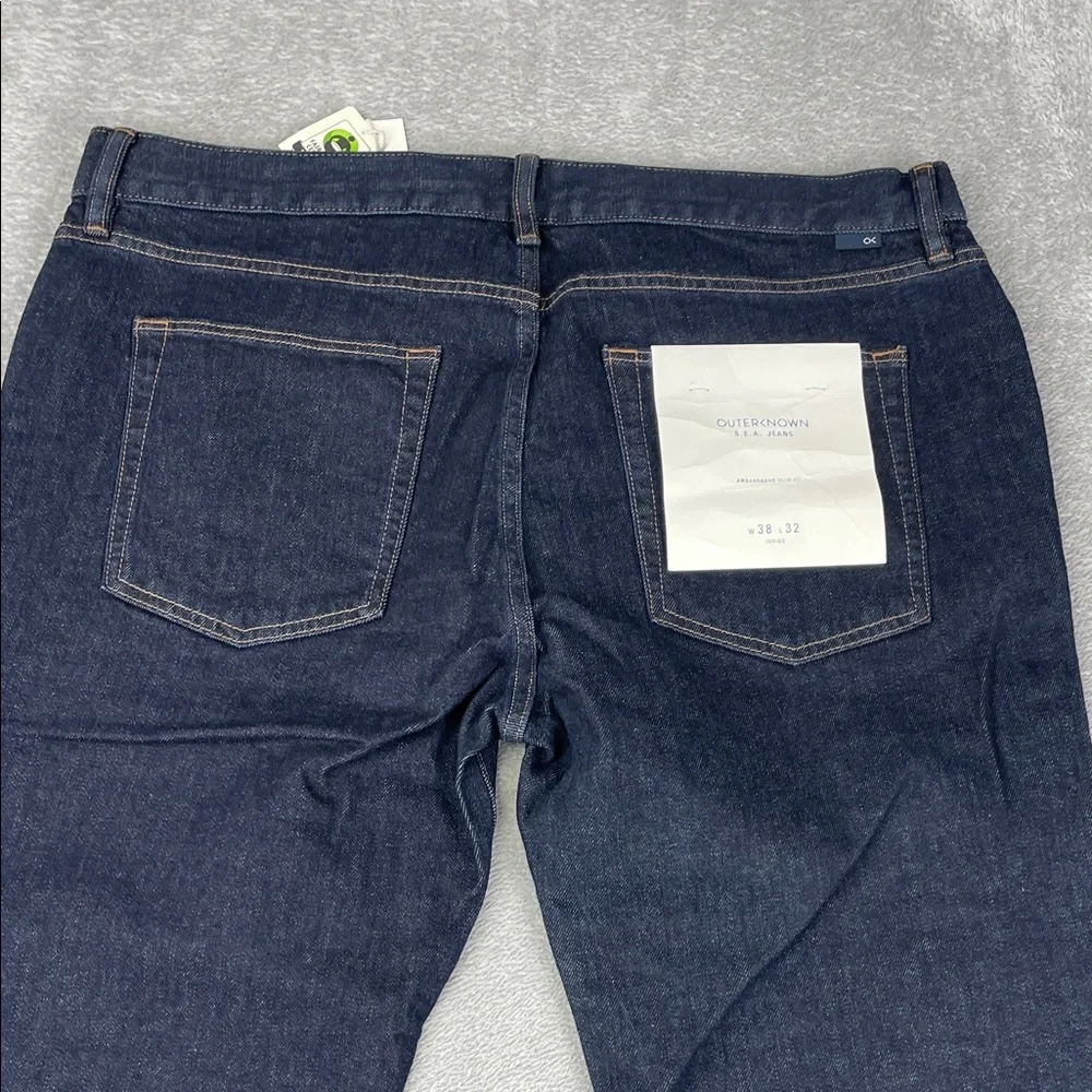 NEW‎ Outerknown 38x32 Ambassador Slim Fit Denim SEA Jeans